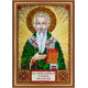 Mini Icon Bead Embroidery Kit on Art Canvas "St. Stephen"