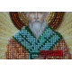 Mini Icon Bead Embroidery Kit on Art Canvas "St. Tarasius (Taras)"
