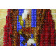 Mini Icon Bead Embroidery Kit on Art Canvas "St. Svyatoslav"
