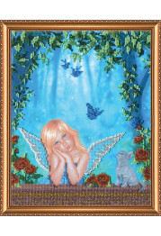 Bead Embroidery Kit on Art Canvas "Dreams"