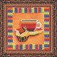 Bead Embroidery Kit on Art Canvas "Cup"