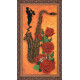 Bead Embroidery Kit on Art Canvas "Elegante"