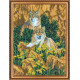 Bead Embroidery Kit on Art Canvas "Devotion"