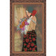 Bead Embroidery Kit on Art Canvas "Marcela"