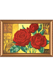 Bead Embroidery Kit on Art Canvas "Marseilles"