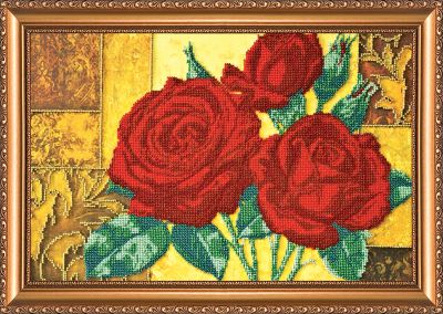 Bead Embroidery Kit on Art Canvas "Marseilles"