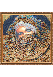 Bead Embroidery Kit on Art Canvas "Scheherazade"