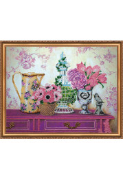 Bead Embroidery Kit on Art Canvas "Provence – 2"