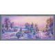 Bead Embroidery Kit on Art Canvas "Bewitched forest"