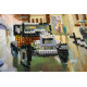 Bead Embroidery Kit on Art Canvas "The elegant century"