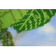 Bead Embroidery Kit on Art Canvas "Hawaiian breeze"