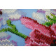 Bead Embroidery Kit on Art Canvas "Wild poppies – 2"