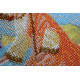 Bead Embroidery Kit on Art Canvas "Holy Trinity"
