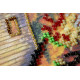 Bead Embroidery Kit on Art Canvas "Water-mill"