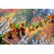 Bead Embroidery Kit on Art Canvas "Water-mill"