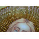 Bead Embroidery Kit on Art Canvas "Home iconostasis «The Lord God Almighty»"