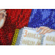 Bead Embroidery Kit on Art Canvas "Home iconostasis «The Lord God Almighty»"