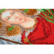 Bead Embroidery Kit on Art Canvas "Holy Guardian Angel"