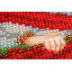 Bead Embroidery Kit on Art Canvas "Holy Guardian Angel"