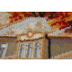 Bead Embroidery Kit on Art Canvas "Autumn Kaleidoscope"