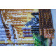 Bead Embroidery Kit on Art Canvas "City sketches – 1"