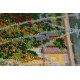 Bead Embroidery Kit on Art Canvas "City sketches – 2"