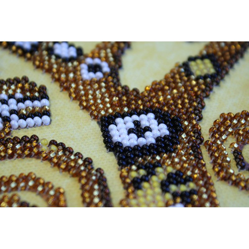 Bead Embroidery Kit on Art Canvas "Tree of life"