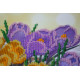 Bead Embroidery Kit on Art Canvas "Primrose"
