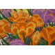Bead Embroidery Kit on Art Canvas "Primrose"