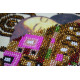 Bead Embroidery Kit on Art Canvas "Embrace"