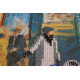 Bead Embroidery Kit on Art Canvas "Retro boulevard"