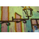 Bead Embroidery Kit on Art Canvas "Evening cafe"