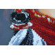 Bead Embroidery Kit on Art Canvas "Chess queen"