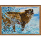 Bead Embroidery Kit on Art Canvas "Eternal calling"