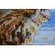 Bead Embroidery Kit on Art Canvas "Eternal calling"