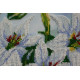 Bead Embroidery Kit on Art Canvas "Madonna lilies"