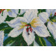 Bead Embroidery Kit on Art Canvas "Madonna lilies"