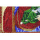Bead Embroidery Kit on Art Canvas "Icon of the Mother of God "Refreshing and Refuge""
