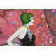 Bead Embroidery Kit on Art Canvas "Jazz age girls (Part 1)"