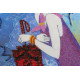 Bead Embroidery Kit on Art Canvas "Jazz age girls (Part 3)"