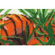 Bead Embroidery Kit on Art Canvas "Underwater hunting"
