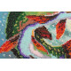 Bead Embroidery Kit on Art Canvas "On the hook"