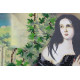 Bead Embroidery Kit on Art Canvas "The Magdalen in Penitence"