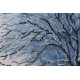 Bead Embroidery Kit on Art Canvas "Snowstorm"