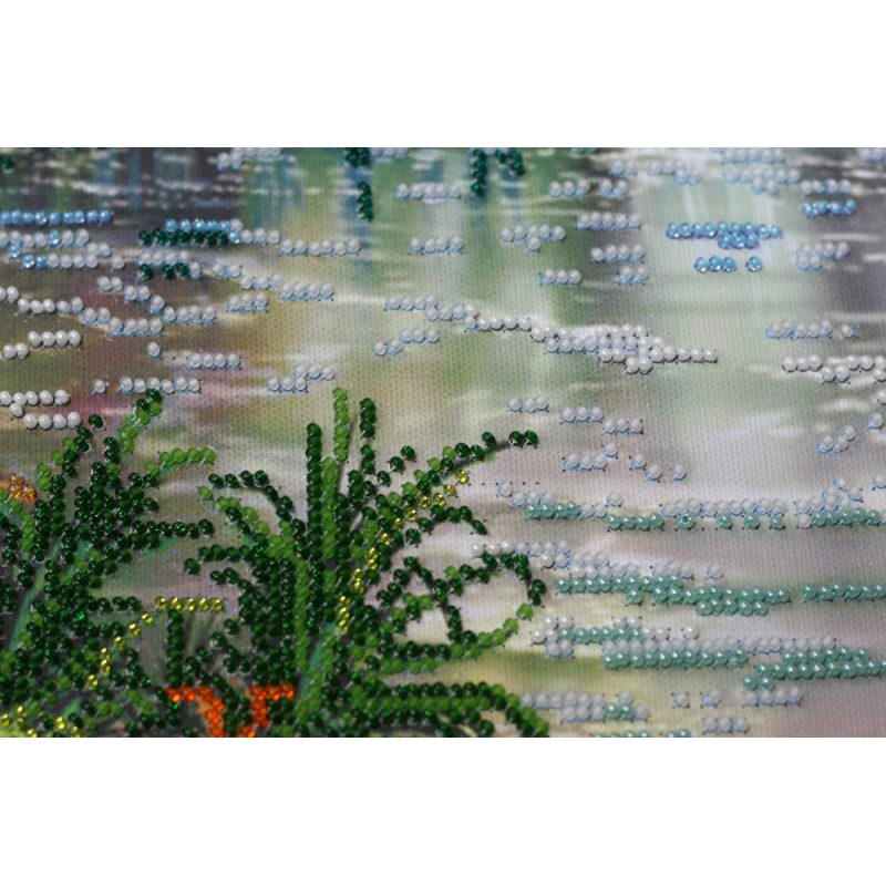 Bead Embroidery Kit on Art Canvas "Paradise"