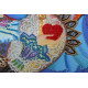 Bead Embroidery Kit on Art Canvas "Performance"