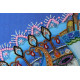 Bead Embroidery Kit on Art Canvas "Performance"