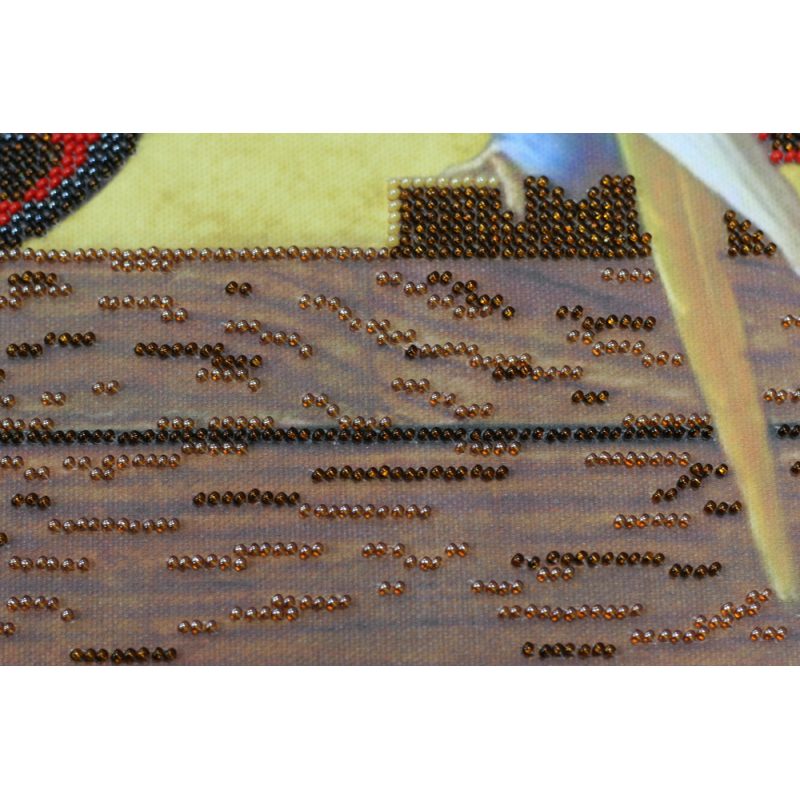 Bead Embroidery Kit on Art Canvas "Riding"