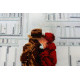 Bead Embroidery Kit on Art Canvas "Foul weather"