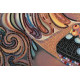 Bead Embroidery Kit on Art Canvas "Africa daughter"